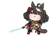 キタサンブラック　目つき