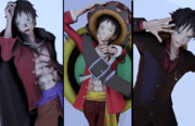 【MMDモデル配布】鶯餅式モンキー・D・ルフィ ver.1.0