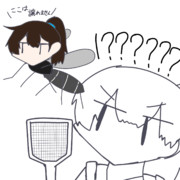 【緊急】鎮守府に現れた謎の生物「蚊賀さん」！？