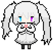 初音ミク25ver　ドット絵