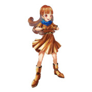 【DQ絵】かわのドレスを装備したアリーナ姫♪品質向上！