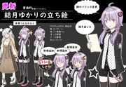 【更新紹介】普遍的(？)結月ゆかりver.1.1【立ち絵素材】