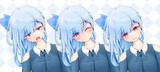 ちょっと斜めな琴葉葵ちゃん立ち絵