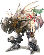 【FF6】魔導アーマーとティナとモーグリ