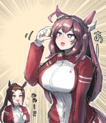 差し入れの電池を食べるブルボン