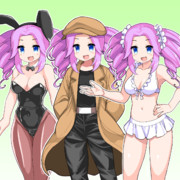 四国めたん立ち絵素材に衣装３点を追加