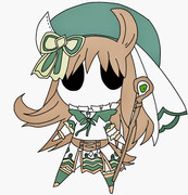 ホロウナイトっぽいヒーラーグラス