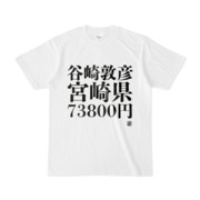 Tシャツ | 文字研究所 | 谷崎敦彦 宮崎県 73800円