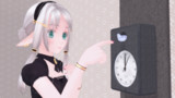 【MMD-OMF12】鳩時計(アナログ時計07)