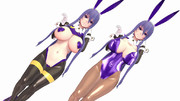 【MMD対魔忍】バニー凜子Ver1.00【モデル配布】