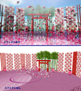 花ステージ【MMDステージ配布】