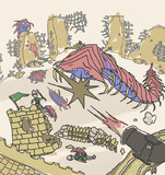 ムカデの侵攻