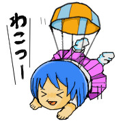 空から「わこつ」ちゃん