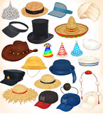 いろいろ帽子セットver2.0