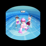 【VRMMD】天羽ソラその他大勢でストリーミングハート
