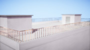 【MMDステージ配布】屋上っぽい感じ