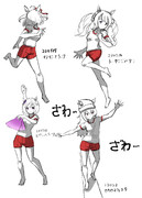 ウマ娘でお絵かき練習　512～5/15