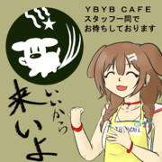 YBYB CAFE回転記念