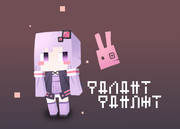 Dungeonsパケ画スタイルゆかりさん(メイドさん風味)