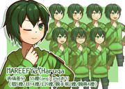 【TALQu支援立ち絵】MAREFFY式Haruqa