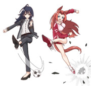 サッカーへた娘
