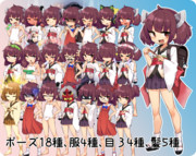 ウザかわ東北きりたん立ち絵