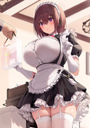 お仕事頑張ってるメイドさんにプレゼントを渡してみた①