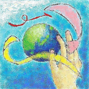 the Earth in the sea