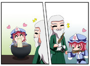 お寺の前のヤマビコさん　・６７日目