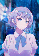 夜の街のつづみちゃん