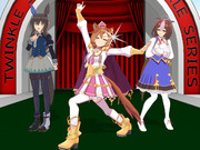 パドックにて、多分調子が良いと思われるオペラオー