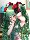 #羞恥顔初音ミク