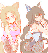 バニートプロさんとアヤベさん