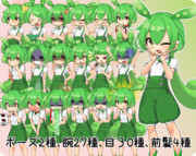 可愛いだけじゃないもん！ずんだもん立ち絵