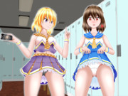 [東方] チアコスした蓮子とメリー