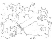 デジタルバージョン　ヨッキーワールド架空地図　線画