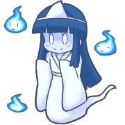飛行モード女の子幽霊さん