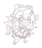 【描画】嘉然今天吃peach