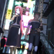 ネオンと雑踏