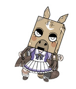 ハリボテたぬき