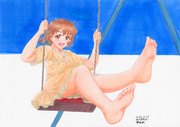 並木芽衣子 ブランコで戯れる22歳児