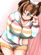 寝てる時めっちゃ笑顔に見えるミミちゃん