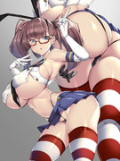 島風の服着たアトランタ