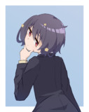 振り向き