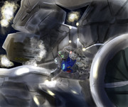 『駆け抜ける嵐』