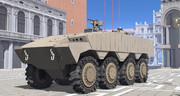 【MMDモデル配布】エイタン装輪装甲車