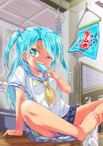 アイスで休憩
