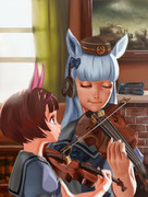 音楽の先生ごっこ