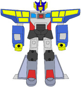 正面から見たジェットコンボイ