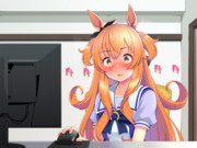 トレーナーの私物PCのパスワードをあっさり突破するマヤノちゃん